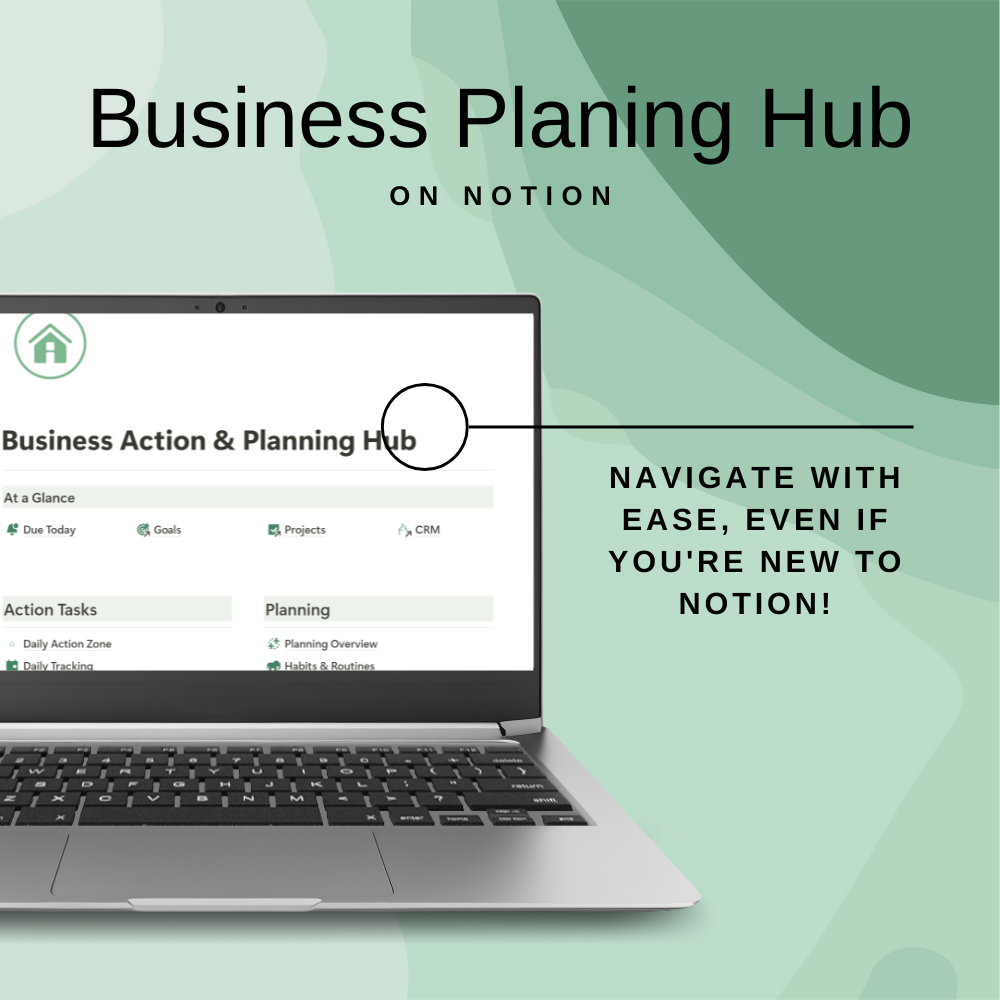 Business Action Planner (Notion Template)