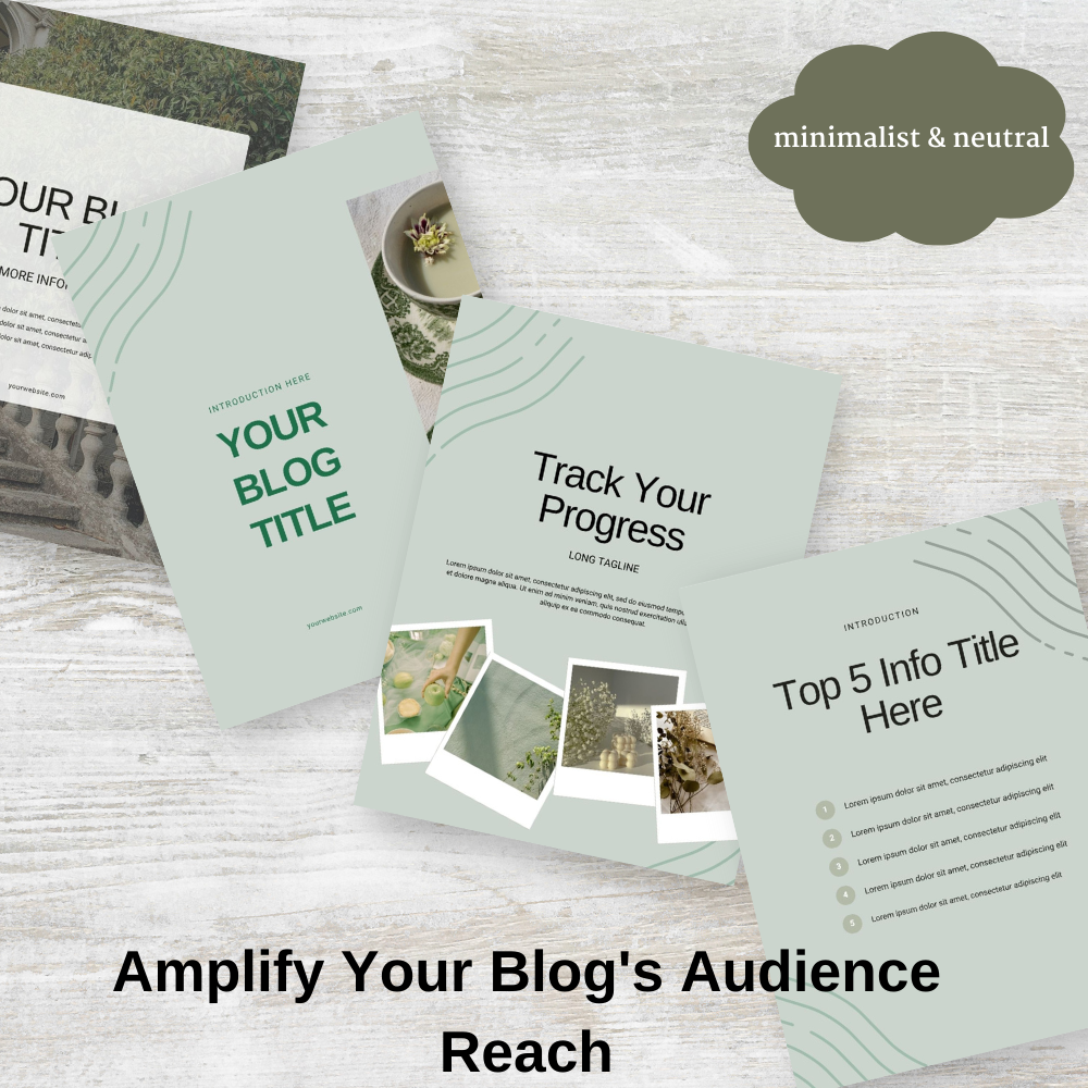 20 Pinterest Blogging Templates