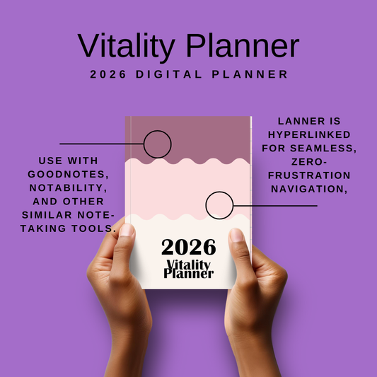 2026 Vitality Digital Planner